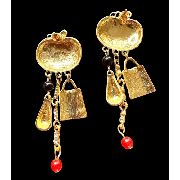 Halloween Earrings New Jack O Lantern Candy Corn Ghost Beads Pumpkin Pie… - Picture 12 of 12